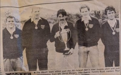 Anyone want to have a guess at the year Meath all
Ireland inter county winning team
