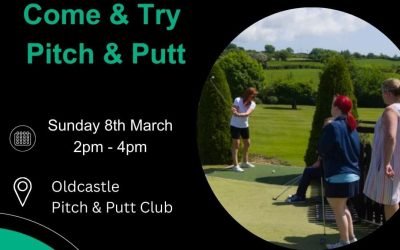 Come & Try Pitch & Putt – Women 18+
Have you ever wanted to try Pitch & Putt? Now’s your chance!
O