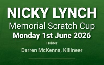 Nicky Lynch Scrath Cup in Rathfeigh on June 1st,
Please contact Paul 085-8207664 if you want a space