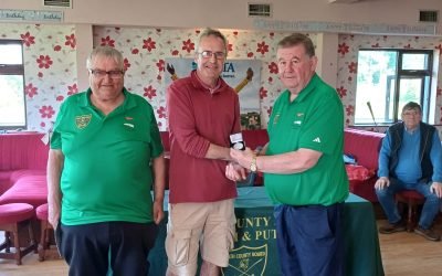 CONGRATULATIONS TO GERRY O BRIEN NAVAN ON WINNING THE BRITA SPONSORED MEATH JUNIOR STROKEPLAY WITH
