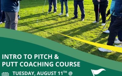 Introduction to Pitch & Putt Coaching Course
Venue: Trim Pitch and Putt Club
Date: Tuesday, 11t