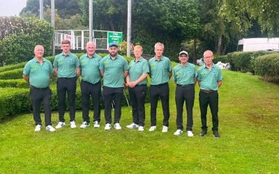 Leinster junior inter county team before commencement of play
